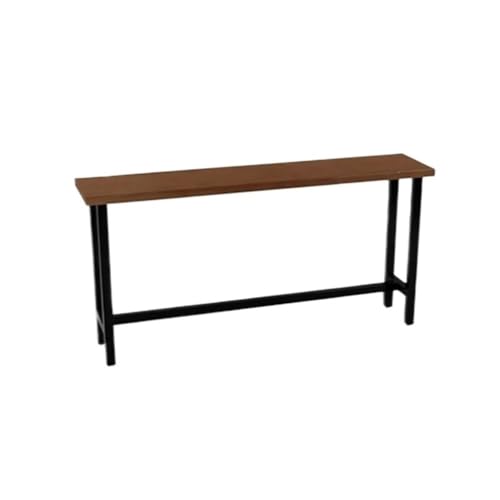 MENGLI-2024 Kneipentische Schmaler Langer Bartisch aus Holz, rechteckiger Stehtisch for Küche & Esszimmer, Wohnzimmer(Klein) von MENGLI-2024