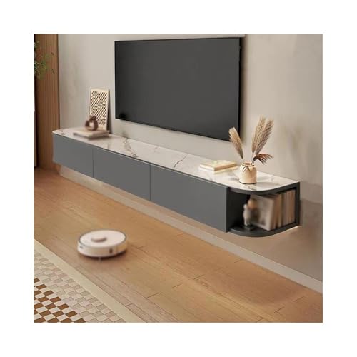 MENGLI-2024 TV-Schrank Schwebendes Entertainment-Center, schwebendes TV-Ständerregal mit verdecktem und offenem Stauraum TV-Ständer(Groß) von MENGLI-2024