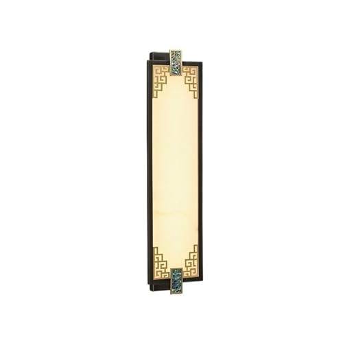 MENGLI-2024 Wandleuchte Kupfer Marmor Lampenschirm Dekorative Wand Lampe Retro Elegante Wohnzimmer Hintergrund von MENGLI-2024