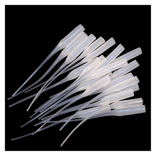MENGKE 10/50Pcs Universal 502 Instant Super Glue Dropping Tube Nozzle Lengthened Needle Tube Bottle Cap Catheter Dropper Adhesive Tool(10pcs) von MENGXIU