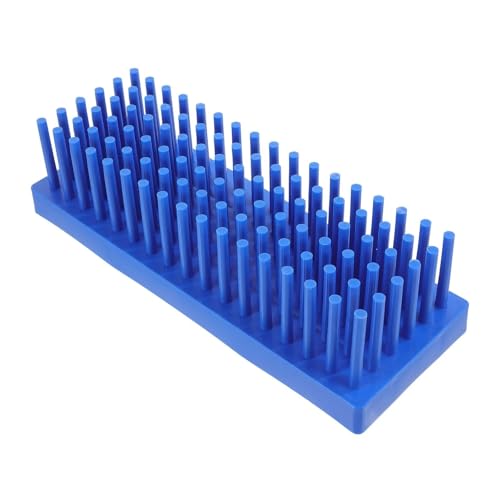 MENGKE 102 Pegs Reagenzglas Rack Kunststoff Trocknen Lagerung Stehen Labor Glas Platte Zufällige Farbe Robust Große Kapazität Halten Test von MENGXIU