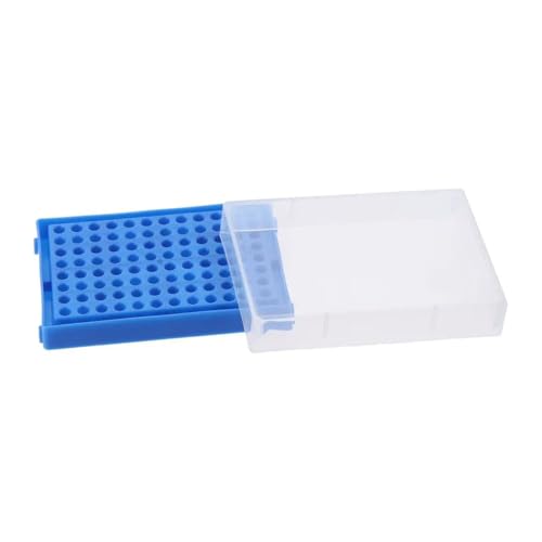 MENGKE 2 Stück Hochtemperaturbeständiges 96-Loch-PCR-Röhrchengestell 13 Cm * 9 Cm * 3 Cm PP-Mikrozentrifugenröhrchengestell Blaue PCR-Plattenstreifenröhrchen MENGKE 2 Stück Hochtemperaturbeständiges 96-Loch-PCR-Röhrchengestell 13 Cm * 9 Cm * 3 Cm PP-Mikrozentrifugenröhrchengestell Blaue PCR-Plattenstreifenröhrchen von MENGXIU