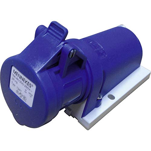 MENNEKES 4 Mennekes Wandbild 2-polig + Erde 16 A 230 V blau referenzunterlagen 1341 von MENNEKES 4