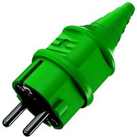 Mennekes Schuko-Stecker 16A,2p+E,230V,gn 10841 - 10841 von MENNEKES
