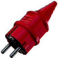 Mennekes Schuko-Stecker 16A,2p+E,230V,rt 10839 - 10839 von MENNEKES