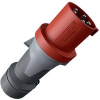 [NEUWERTIG] B-Ware Mennekes 13112 Cee Stecker Stecker 63 A 5polig 400 V 1 Stück Ip54 Rot Grau von MENNEKES