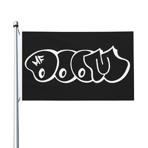 Frühling Sommer Rapper Doom Vertikale Hausfahne, doppelseitig, 3x46 Fuß, leichtes Gewebe mit Schnelltrocknungsfunktion, Außen-Dekoration Frühling Sommer Rapper Doom Vertikale Hausfahne, doppelseitig, 3x46 Fuß, leichtes Gewebe mit Schnelltrocknungsfunktion, Außen-Dekoration von MENOPKA