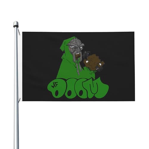 Frühling Sommer Rapper Doom Vertikale Hausfahne, doppelseitig, 3x47 Fuß, leichtes Gewebe mit Schnelltrocknungsfunktion, Außen-Dekoration Frühling Sommer Rapper Doom Vertikale Hausfahne, doppelseitig, 3x47 Fuß, leichtes Gewebe mit Schnelltrocknungsfunktion, Außen-Dekoration von MENOPKA