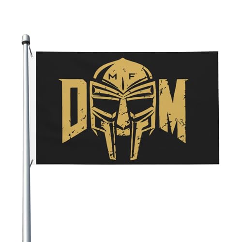Frühling Sommer Rapper Doom Vertikale Hausfahne, doppelseitig, 3x53 Fuß, leichtes Gewebe mit Schnelltrocknungsfunktion, Außen-Dekoration Frühling Sommer Rapper Doom Vertikale Hausfahne, doppelseitig, 3x53 Fuß, leichtes Gewebe mit Schnelltrocknungsfunktion, Außen-Dekoration von MENOPKA