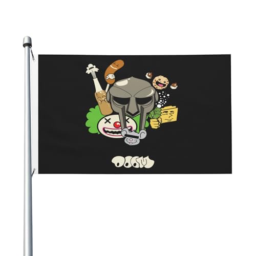 Frühling Sommer Rapper Doom Vertikale Hausfahne, doppelseitig, 3x55 Fuß, leichtes Gewebe mit Schnelltrocknungsfunktion, Außen-Dekoration Frühling Sommer Rapper Doom Vertikale Hausfahne, doppelseitig, 3x55 Fuß, leichtes Gewebe mit Schnelltrocknungsfunktion, Außen-Dekoration von MENOPKA