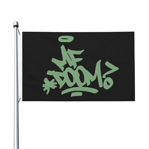 Frühling Sommer Rapper Doom Vertikale Hausfahne, doppelseitig, 3x56 Fuß, leichtes Gewebe mit Schnelltrocknungsfunktion, Außen-Dekoration Frühling Sommer Rapper Doom Vertikale Hausfahne, doppelseitig, 3x56 Fuß, leichtes Gewebe mit Schnelltrocknungsfunktion, Außen-Dekoration von MENOPKA