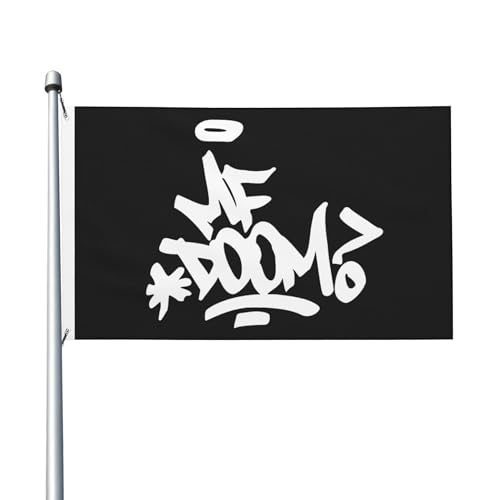 Frühling Sommer Rapper Doom Vertikale Hausfahne, doppelseitig, 3x58 Fuß, leichtes Gewebe mit Schnelltrocknungsfunktion, Außen-Dekoration Frühling Sommer Rapper Doom Vertikale Hausfahne, doppelseitig, 3x58 Fuß, leichtes Gewebe mit Schnelltrocknungsfunktion, Außen-Dekoration von MENOPKA