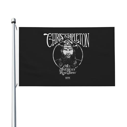 Frühling Sommer Singer Chris Vertikale Hausfahne, doppelseitig, 3x16 Fuß, leichtes Gewebe mit Schnelltrocknungsfunktion, Außen-Dekoration von MENOPKA