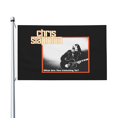 Frühling Sommer Singer Chris Vertikale Hausfahne, doppelseitig, 3x27 Fuß, leichtes Gewebe mit Schnelltrocknungsfunktion, Außen-Dekoration von MENOPKA