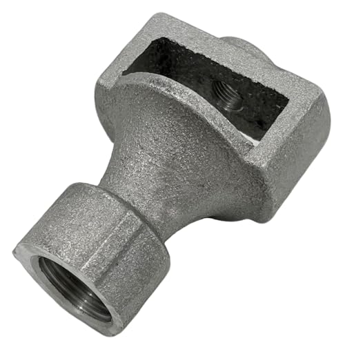 MENSI Aluminium-Sandguss-Propan-Erdgas-Venturi-Brenner 2,5 cm und 1,27 cm Gewinde für DIY-Schmiedeprojekt-System, Taschenbrenner (1,27 x 0,3 cm) von MENSI