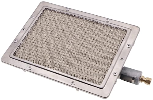 MENSI Propangas BBQ Grill Herd Brenner Ersatz Reparatur Teil Infrarot Heizelement (220x170mm) von MENSI