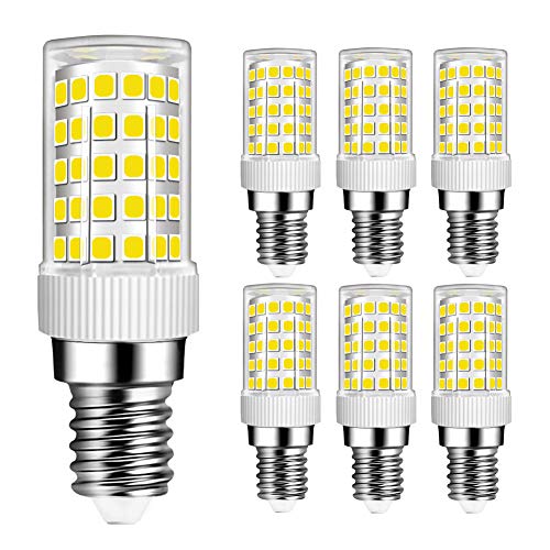 MENTA E14 LED 10W Kaltesweiss 6000K ersetzt 80W Halogenlampen 86 x SMD 2835 LED E14 LED Leuchtmittel Birne AC 220-240V Nicht Dimmbar 2 Jahre Garantie 6er-Pack von MENTA