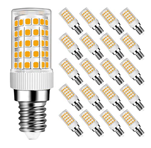 MENTA E14 LED 10W Warmweiss 3000K ersetzt 80W Halogenlampen 86 x SMD 2835 LED E14 LED Leuchtmittel Birne AC 220-240V Nicht Dimmbar 2 Jahre Garantie 20er-Pack von MENTA