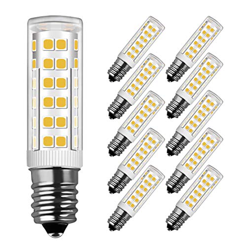 MENTA LED Lampe E14, 7W Ersatz für 60W Halogen Lampen Warmweiß 3000K, E14 LED Birnen 450lm AC220-240V, Globaler 360° Abstrahlwinkel, 10er Pack von MENTA