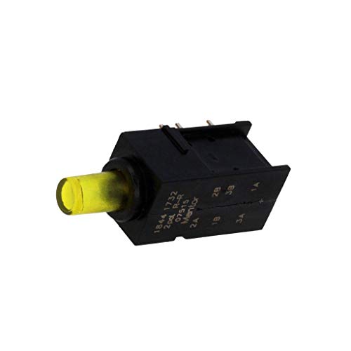 1844.1732 Schalter: Druck Pos: 2 DPDT 0,5A/60VAC 0,5A/60VDC OFF-ON gelb MENTOR von MENTOR