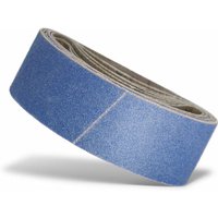 Blue Schleifbänder, 303 x 40 mm, f. Handbandschleifer, Zirkonkorund (10 Stk.) K120 - Menzer von MENZER