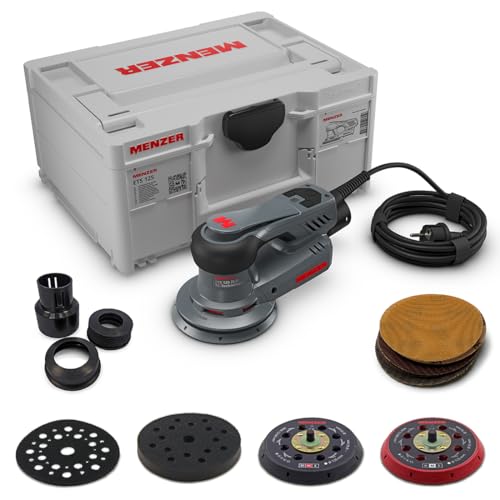 MENZER Exzenterschleifer ETS 125 5.0 (für Grob-/Zwischenschliff) inkl. systainer³, 3 Schleifteller, Schleiftellerschutz, Interfacepad, Schleifscheiben MENZER Exzenterschleifer ETS 125 5.0 (für Grob-/Zwischenschliff) inkl. systainer³, 3 Schleifteller, Schleiftellerschutz, Interfacepad, Schleifscheiben von MENZER