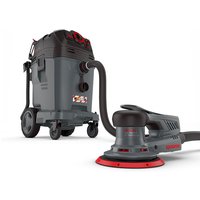 Menzer - Exzenterschleifer ets 150 5.0 & Sicherheitssauger vcm 550 pro inkl. Schleifscheiben-Set Menzer - Exzenterschleifer ets 150 5.0 & Sicherheitssauger vcm 550 pro inkl. Schleifscheiben-Set von MENZER