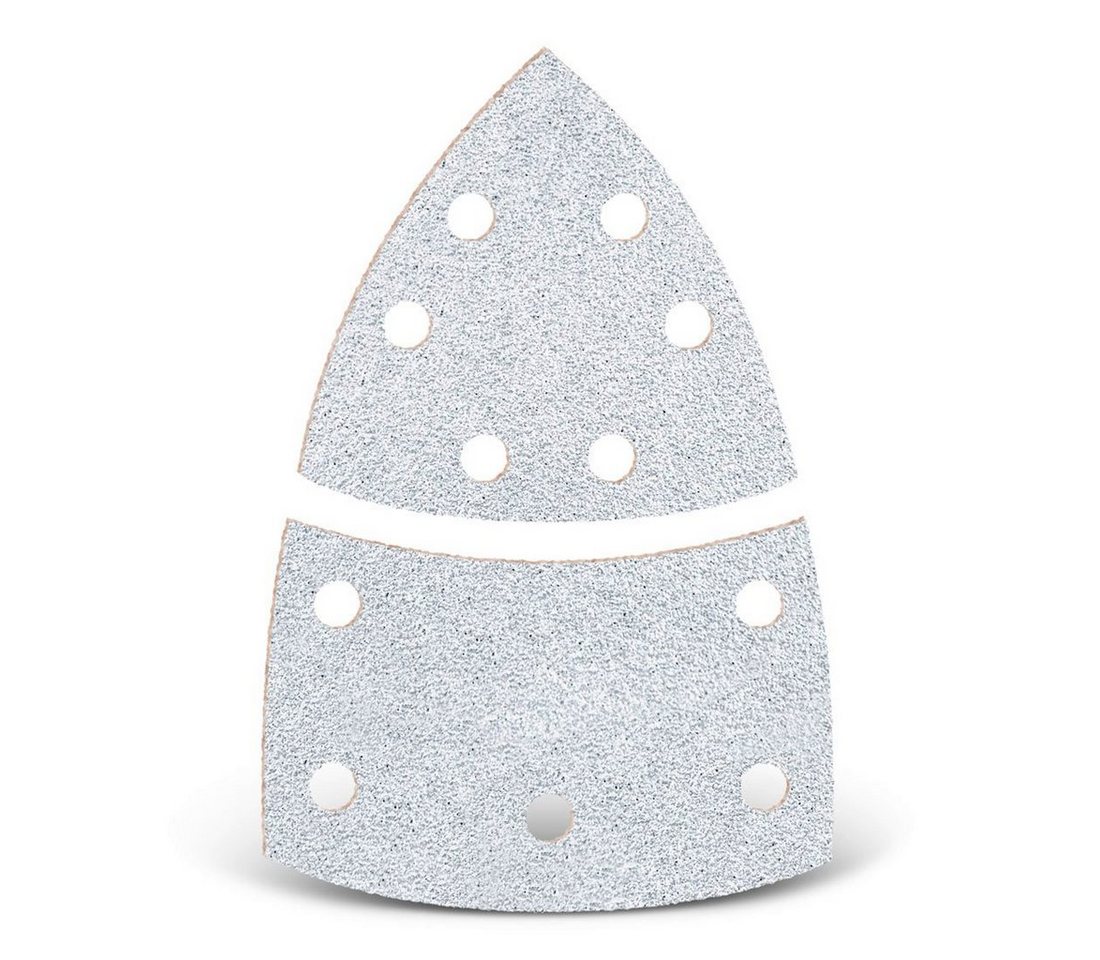 MENZER Schleifdreieck 93 mm / 62 x 102 mm 11-Loch Klett-Schleifblätter für Deltaschleifer, Normalkorund, 50 Stk., K80 MENZER Schleifdreieck 93 mm / 62 x 102 mm 11-Loch Klett-Schleifblätter für Deltaschleifer, Normalkorund, 50 Stk., K80 von MENZER