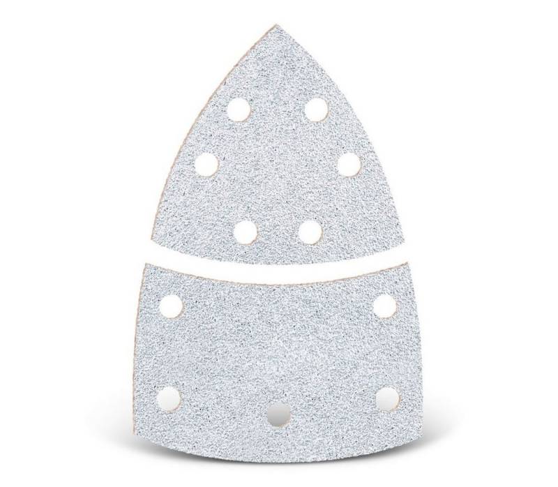 MENZER Schleifdreieck 93 mm / 62 x 102 mm 11-Loch Klett-Schleifblätter für Deltaschleifer, Normalkorund, 50 Stk., K80 MENZER Schleifdreieck 93 mm / 62 x 102 mm 11-Loch Klett-Schleifblätter für Deltaschleifer, Normalkorund, 50 Stk., K80 von MENZER