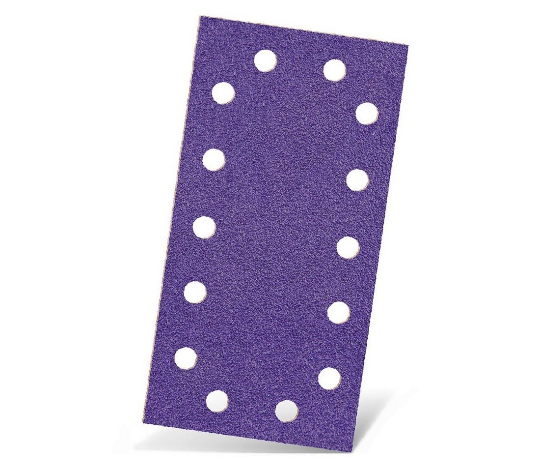 MENZER Schleifpapier 230 x 115 mm 14-Loch Klett-Schleifblätter für Schwingschleifer, Keramik-Mix, 50 Stk., K120 MENZER Schleifpapier 230 x 115 mm 14-Loch Klett-Schleifblätter für Schwingschleifer, Keramik-Mix, 50 Stk., K120 von MENZER