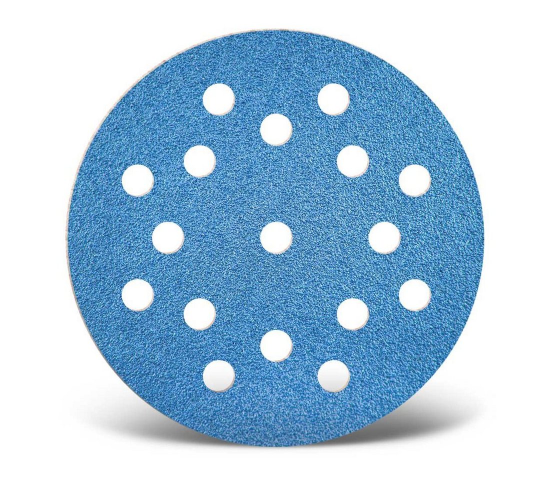 MENZER Schleifscheibe Ø 125 mm 17-Loch Klett-Schleifscheiben für Exzenterschleifer, Zirkonkorund, 25 Stk., K60 MENZER Schleifscheibe Ø 125 mm 17-Loch Klett-Schleifscheiben für Exzenterschleifer, Zirkonkorund, 25 Stk., K60 von MENZER