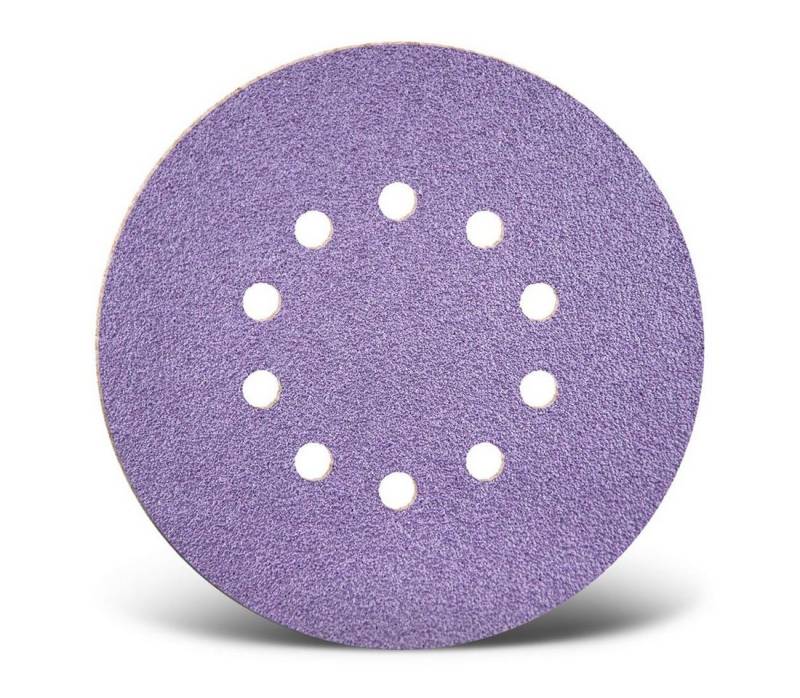 MENZER Schleifscheibe Ø 225 mm 10-Loch Klett-Schleifscheiben für Trockenbauschleifer, Keramik-Mix, 25 Stk., K60 MENZER Schleifscheibe Ø 225 mm 10-Loch Klett-Schleifscheiben für Trockenbauschleifer, Keramik-Mix, 25 Stk., K60 von MENZER