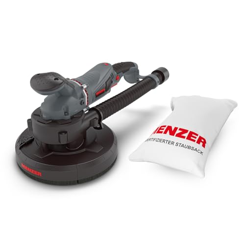 MENZER Trockenbauschleifer TBS 225 AV mit integrierter Absaugung, Kompaktschleifer für nahezu staubfreies Schleifen, inkl. Schleifscheiben-Set MENZER Trockenbauschleifer TBS 225 AV mit integrierter Absaugung, Kompaktschleifer für nahezu staubfreies Schleifen, inkl. Schleifscheiben-Set von MENZER