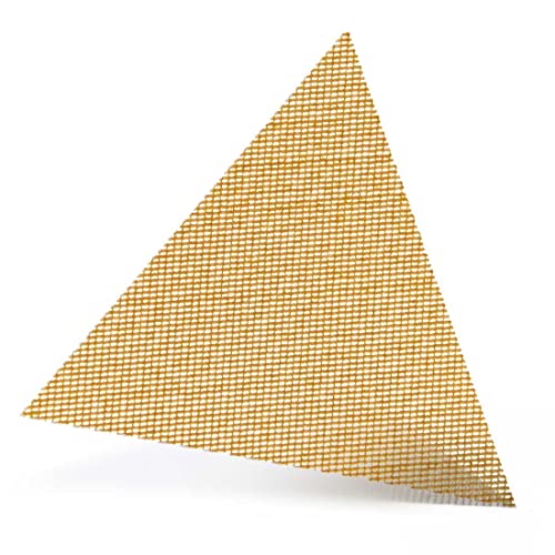 MENZER Ultranet Klett-Schleifgitter, 290 x 250 mm, f. Trockenbauschleifer, Weißes Edelkorund (25 Stk.) K60 von MENZER