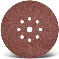 Red Klett-Schleifscheiben, 225 mm, 9-Loch, f. Trockenbauschleifer, Normalkorund (10 Stk.) K16 - Menzer von MENZER