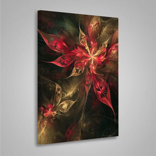 5D Diamant Painting Bilder Abstrakt Diamond Painting Erwachsene Blume DIY Runden Mosaikherstellung Basteln Erwachsene Anfänger Set für Heim Schlafzimmer Wand Deko, Geschenke 30x40cm PjY3650 3-7 von MEOSUEWI