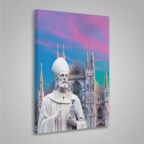 5D Diamant Painting Bilder Architektur Diamond Painting Erwachsene Skulptur DIY Runden Mosaikherstellung Basteln Erwachsene Anfänger Set für Schlafzimmer Wand Deko, Geschenke (20x30cm) PjY7572 2-V von MEOSUEWI