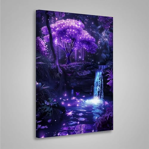5D Diamant Painting Bilder Baum Diamond Painting Erwachsene Fallen DIY Runden Mosaikherstellung Basteln Erwachsene Anfänger Set für Heim Schlafzimmer Wand Deko, Geschenke (50x70cm) PjY4780 Q-Z von MEOSUEWI