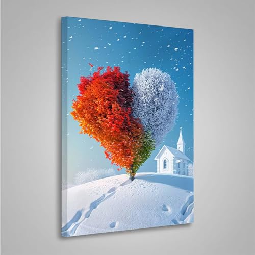 5D Diamant Painting Bilder Baum Diamond Painting Erwachsene Liebe DIY Runden Mosaikherstellung Basteln Erwachsene Anfänger Set für Heim Schlafzimmer Wand Deko, Geschenke (80x110cm) PjY7442 3-9 von MEOSUEWI