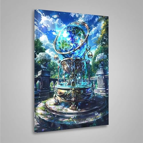 5D Diamant Painting Bilder Baum Diamond Painting Erwachsene Teich DIY Runden Mosaikherstellung Basteln Erwachsene Anfänger Set für Heim Schlafzimmer Wand Deko, Geschenke (60x80cm) PjY5818 3-C von MEOSUEWI