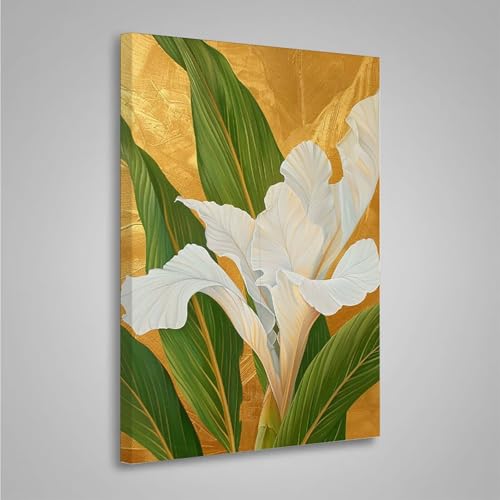 5D Diamant Painting Bilder Blume Diamond Painting Erwachsene Blumen DIY Runden Mosaikherstellung Basteln Erwachsene Anfänger Set für Heim Schlafzimmer Wand Deko, Geschenke (50x70cm) PjY5182 F-O von MEOSUEWI