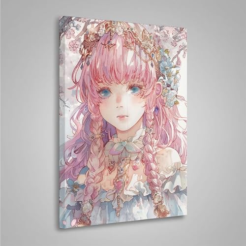 5D Diamant Painting Bilder Blume Diamond Painting Erwachsene Frau DIY Runden Mosaikherstellung Basteln Erwachsene Anfänger Set für Heim Schlafzimmer Wand Deko, Geschenke (50x70cm) PjY3474 M-B von MEOSUEWI