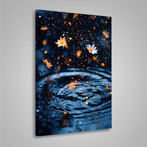 5D Diamant Painting Bilder Blumen Diamond Painting Erwachsene Blume DIY Runden Mosaikherstellung Basteln Erwachsene Anfänger Set für Heim Schlafzimmer Wand Deko, Geschenke (70x95cm) PjY5380 I-I von MEOSUEWI