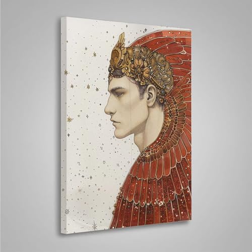 5D Diamant Painting Bilder Feder Diamond Painting Erwachsene Mann DIY Runden Mosaikherstellung Basteln Erwachsene Anfänger Set für Heim Schlafzimmer Wand Deko Wohnzimmer, Geschenke 30x40cm PjY3138 9-H von MEOSUEWI