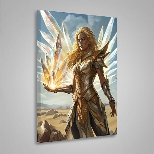 5D Diamant Painting Bilder Flügel Diamond Painting Erwachsene Frau DIY Runden Mosaikherstellung Basteln Erwachsene Anfänger Set für Heim Schlafzimmer Wand Deko, Geschenke (70x95cm) PjY3098 G-3 von MEOSUEWI