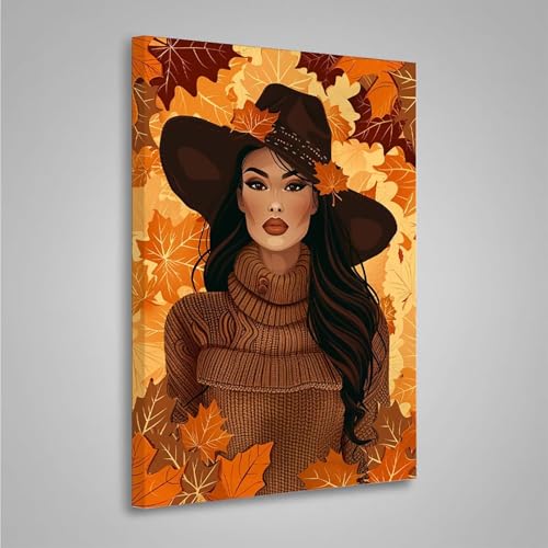 5D Diamant Painting Bilder Frau Diamond Painting Erwachsene Blätter DIY Runden Mosaikherstellung Basteln Erwachsene Anfänger Set für Heim Schlafzimmer Wand Deko, Geschenke 20x30cm PjY3576 M-5 von MEOSUEWI