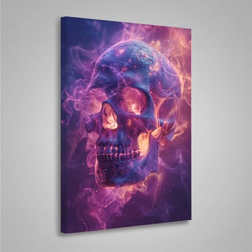 5D Diamant Painting Bilder Rauch Diamond Painting Erwachsene Knochen DIY Runden Mosaikherstellung Basteln Erwachsene Anfänger Set für Heim Schlafzimmer Wand Deko, Geschenke (20x30cm) PjY3314 2-9 von MEOSUEWI