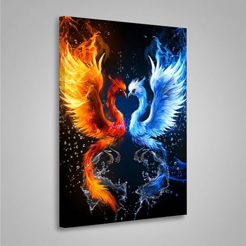 5D Diamant Painting Bilder Tier Diamond Painting Erwachsene Vogel DIY Runden Mosaikherstellung Basteln Erwachsene Anfänger Set für Heim Schlafzimmer Wand Deko, Geschenke (20x30cm) PjY3460 0-2 von MEOSUEWI