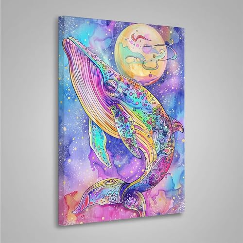 5D Diamant Painting Bilder Wal Diamond Painting Erwachsene Tier DIY Runden Mosaikherstellung Basteln Erwachsene Anfänger Set für Heim Schlafzimmer Wand Deko Wohnzimmer, Geschenke 70x95cm PjY8302 5-4 5D Diamant Painting Bilder Wal Diamond Painting Erwachsene Tier DIY Runden Mosaikherstellung Basteln Erwachsene Anfänger Set für Heim Schlafzimmer Wand Deko Wohnzimmer, Geschenke 70x95cm PjY8302 5-4 von MEOSUEWI