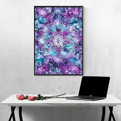 Abstrakt Diamond Painting Mandala Diamant Painting Bilder Erwachsene Bastelset, DIY Diamond Art Runder Vollbohrer Diamanten Kinder Malerei Stickerei Kreuzstich, Dekoration, Geschenk 50x65cm PJY2 C-D Abstrakt Diamond Painting Mandala Diamant Painting Bilder Erwachsene Bastelset, DIY Diamond Art Runder Vollbohrer Diamanten Kinder Malerei Stickerei Kreuzstich, Dekoration, Geschenk 50x65cm PJY2 C-D von MEOSUEWI